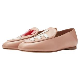 SW LOVESTRUCK LOAFER 夏季时尚印花圆头平底单鞋乐福鞋女