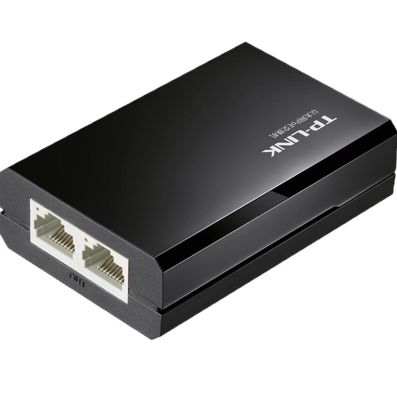 普联TP-LINK TL-SF1003P-PoE一分二PoE交换机百兆3口1进2出供电受电一体信号延长扩展中继放大远距离网络监控