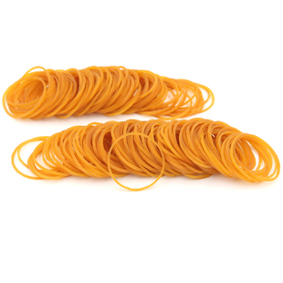 包邮正品意轩越南进口橡皮筋黄色皮圈天然新胶牛皮筋直径4CM公分