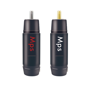 Mps 发烧RCA莲花插头音响音频音箱紫铜纯铜镀金镀铑DIY焊接头