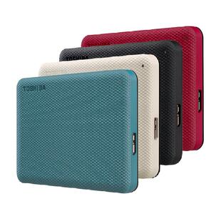 正品东芝移动硬盘1t 2t 4t 整盘加密 v10大容量外置机械存储苹果