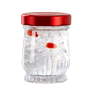 燕窝分装瓶食品级可蒸煮耐高温可重复使用家用鲜炖花胶罐子50ml