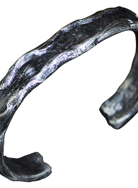 跋折罗小众复古游牧风银手镯