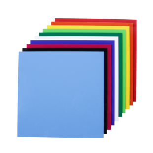 黑色亚克力板彩色亚克力半透明黑茶色倒影有机玻璃鱼缸背景可定制