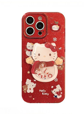 网红HelloKitty适用苹果17手机壳