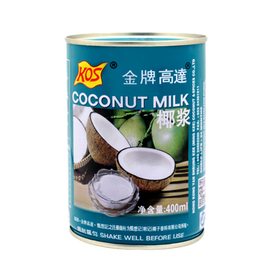 金牌高达椰浆400ml甄想记罐装
