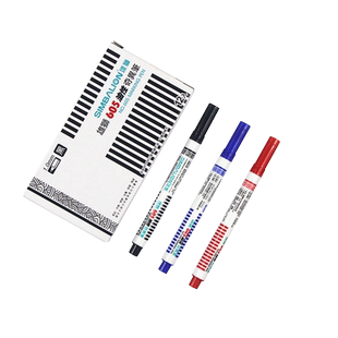 雄狮605/805奇异笔单头油性勾线笔1.0mm/0.5mm学生记号笔