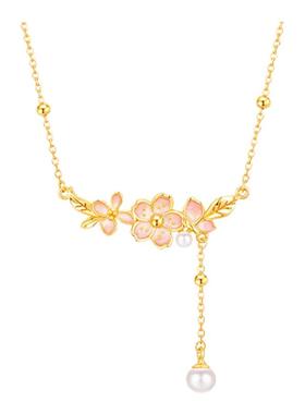 樱你而来S925纯银项链