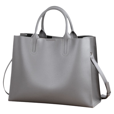 大容量通勤公文包真皮电脑包