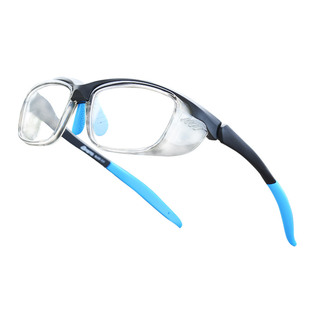 户外超轻TR眼镜框男运动眼镜架可配近视篮球足球防雾防撞护目眼镜