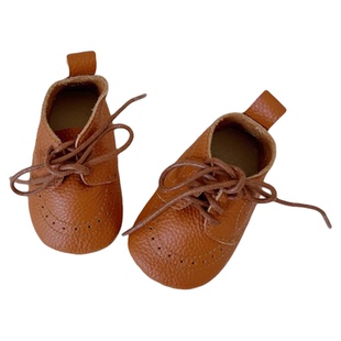 婴幼儿软底学步鞋秋冬款洋气男女宝宝小皮鞋百搭婴儿鞋子学前防滑