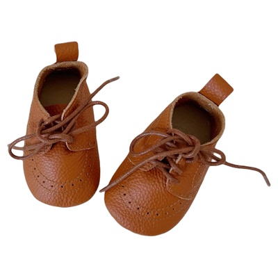婴幼儿软底学步鞋秋冬款洋气男女宝宝小皮鞋百搭婴儿鞋子学前防滑