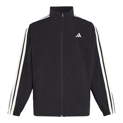 Adidas/阿迪达斯正品2025冬季款男士日常立领耐穿休闲外套KR2517