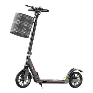 滑板车成人代步两轮减震儿童可折叠身踏步车6-12岁-40岁踏板上班