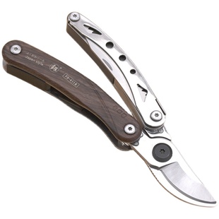 福冈美园艺剪刀花枝剪多功能户外工具野外剪求生小刀锯折叠便携带