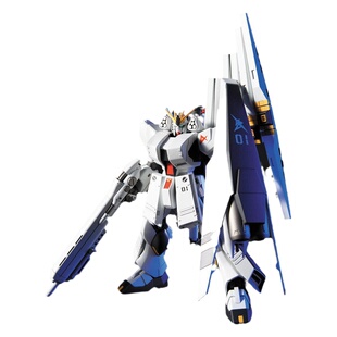 万代正品拼装模型HGUC 1/144 FA-93 Nu牛高达HWS装备重装型阿姆罗