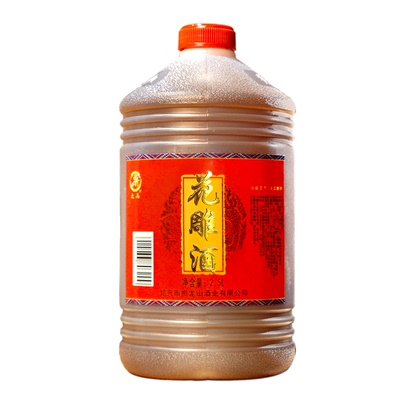 大禹绍兴正宗黄酒桶装陈年2.5L花雕酒糯米5斤加饭老酒厨用料酒