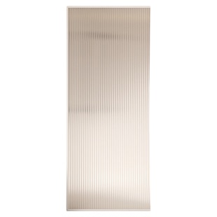 卫生间长虹玻璃半墙隔断防水防潮干湿分离隔断玻璃门浴室屏风