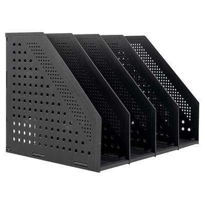 得力多层文件架可折叠伸缩