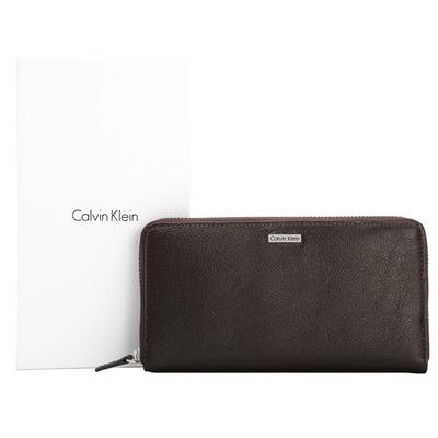 CK钱包长款拉链大容量多卡位