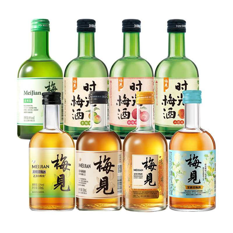 梅见青梅酒12度330ml*6微醺