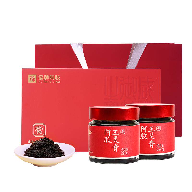 【禧物社】阿胶玉灵膏220g西洋参龙眼肉阿胶玉灵膏送礼玉灵膏