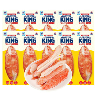 【自营】思潮大林黄油蒜香鳕龙虾蟹肉棒模拟手撕蟹柳蟹棒即食零食