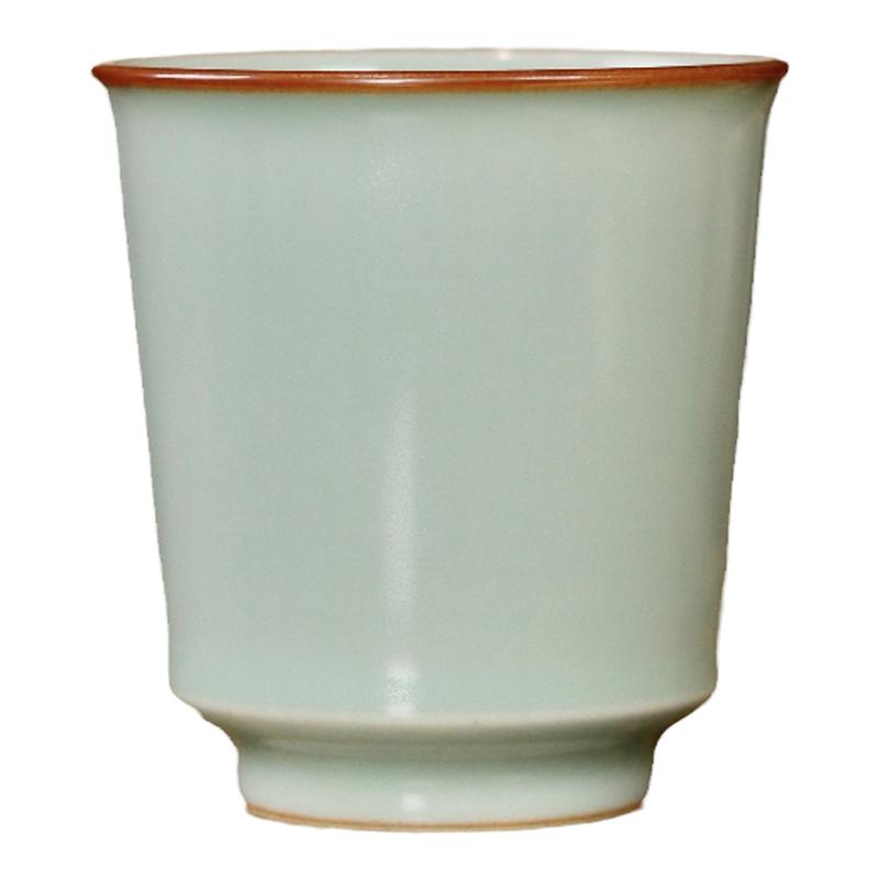 熙物堂天青汝窑主人杯茶具