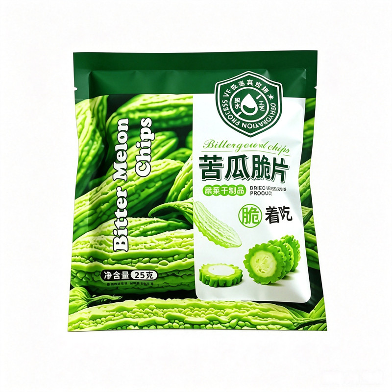 苦瓜脆片蔬菜干开袋即食零食
