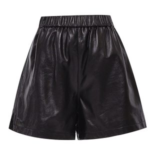 kandoder韩朵黛2026新款绵羊皮短裤外穿气质高级高腰休闲显瘦显高