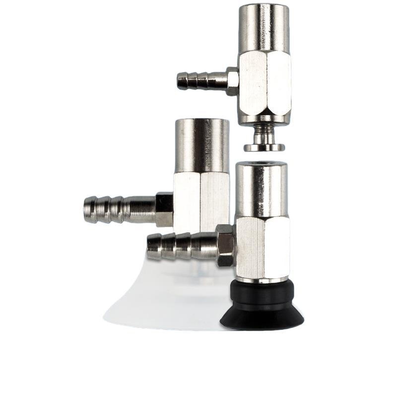 侧通分体真空吸盘座PJYK  PJYKM整体侧通金具PFYK PFYKM机械手