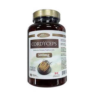 德睿生冬虫夏草胶囊90粒/瓶虫草菌丝体滋补肺肾 加拿大原装进口