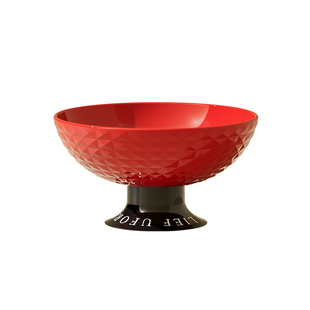 客厅红色家用水果盘新款轻奢茶几精致高脚乔迁高级糖果零食托盘子