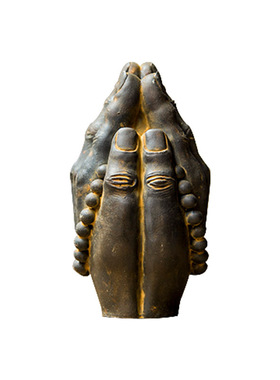 新中式禅意佛手摆件家居装饰品