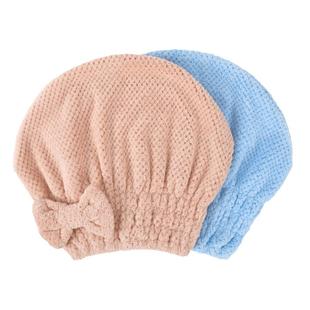 洁丽雅干发帽子女加厚超强吸水速干洗头浴帽头戴包头巾居家用儿童