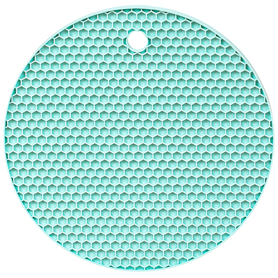 日本ins风北欧色系方形隔热锅垫