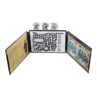 《言言》龙盾 TRPG跑团 帷幕 GM屏幕 Screen 跑团DM 桌游周边