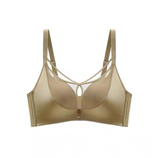 UFEEL性感无钢圈透气无痕收副乳小胸聚拢专用文胸套装美背907