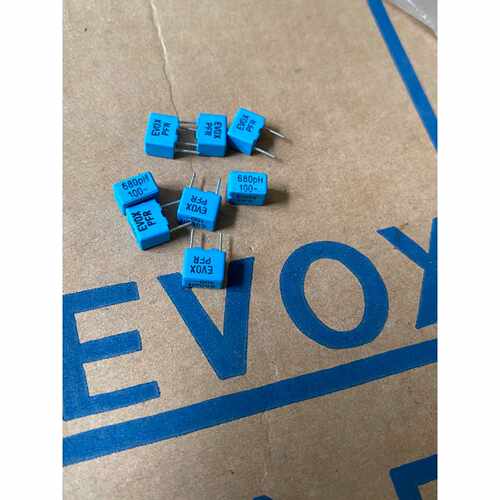 2千个680pf全新薄膜电容瑞典evox原装全新pfr系列，