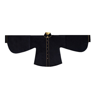 拟梦月生春江原创明制汉服立领琵琶袖短衫搭配马面裙黑白上衫现货