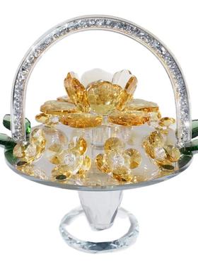 现代轻奢水晶艺术摆件