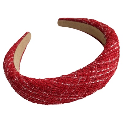 儿童新年红色发箍2025新款女童高颅顶头箍女孩不勒头防滑压发头饰