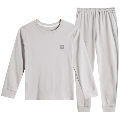 猫人儿童睡衣纯棉秋冬季a类