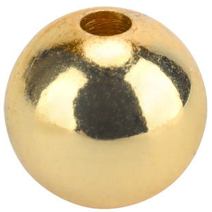 不锈钢圆隔珠diy首饰配件 真空镀金  钛钢通孔珠项链手链手作材料