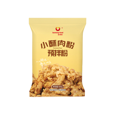 新博明小酥肉粉荤素皆可炸