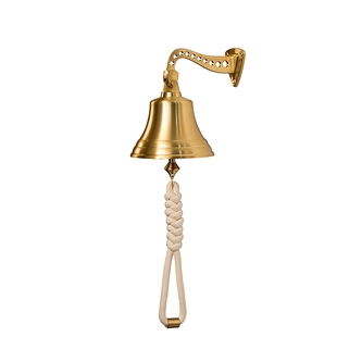 轴年Rolling time 黄铜铃铛 复古门铃咖啡店墙面壁挂打铃门头装饰