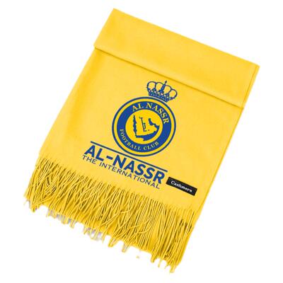 利雅得胜利队C罗7号仿羊绒围巾