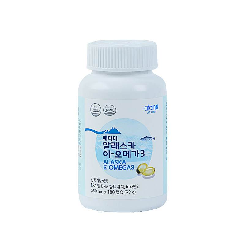 atom艾多美鱼油软胶囊RTG180粒纳豆成人深海韩国正品非官方旗舰店