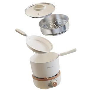 小熊辅食锅电煮锅婴儿煎煮一体小奶锅多功能家用宝宝专用小电锅