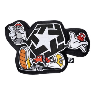 TRIBAL卡通T星抱枕街舞滑板美式嘻哈涂鸦风个性创意街头沙发靠垫